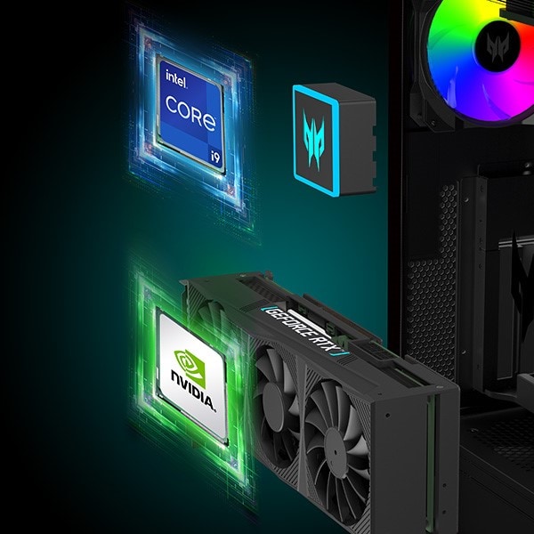 Acer Predator Orion PO7-640 gaming desktop