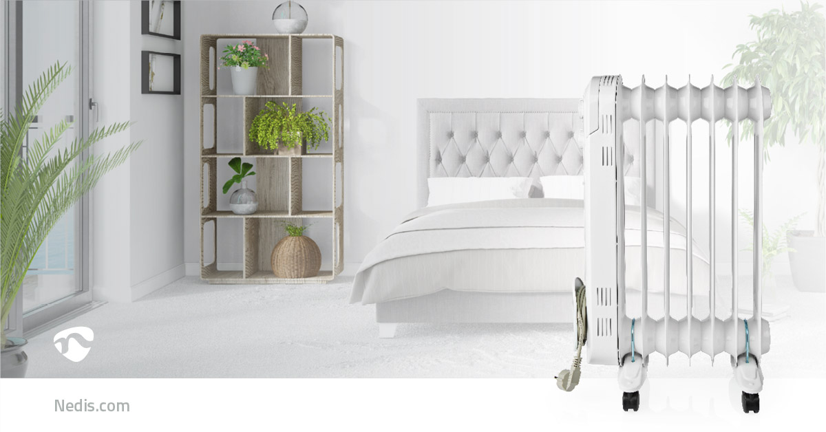 Nedis Mobil Oil Radiator gulvovn