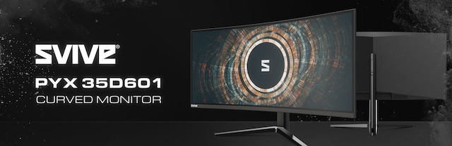 Svive 35" Curved gaming monitor PYX 35D601 Svive 35" Curved gaming monitor PYX 35D601