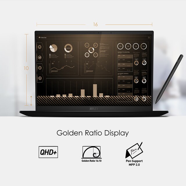 MSI Summit E16 16" laptop MSI Summit E16 16" laptop