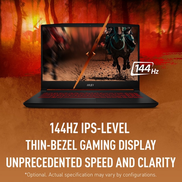 MSI GF66 Katana 15,6" MSI GF66 Katana 15,6"