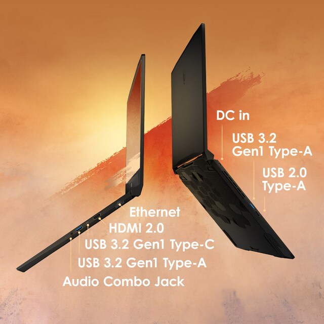 MSI GF66 Katana 15,6" gaminglaptop MSI GF66 Katana 15,6" gaminglaptop