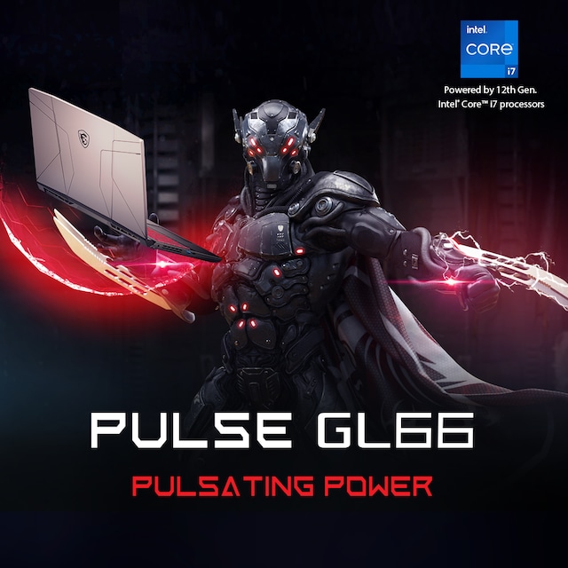 MSI GL66 Pulse 15,6" gaminglaptop