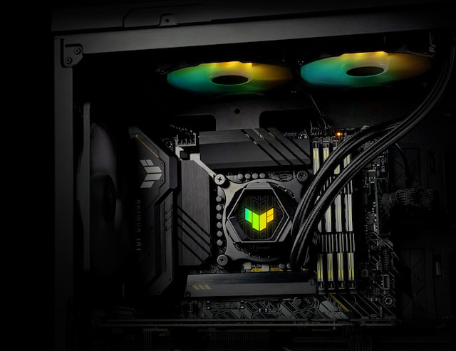 mounted cooler on motherboard