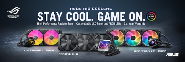 asus cooler lineup