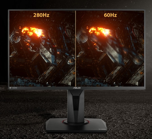 ASUS oppdateringsfrekvens på 280 Hz ASUS oppdateringsfrekvens på 280 Hz
