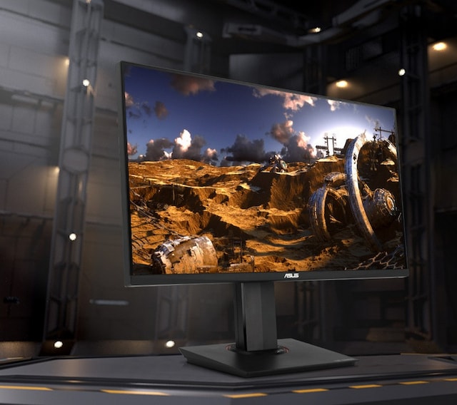 ASUS skjerm i bevegelse ASUS skjerm i bevegelse