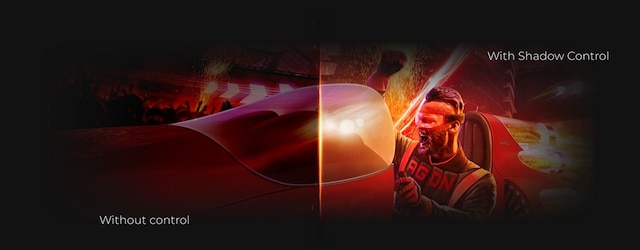 AOC game color and shadow control