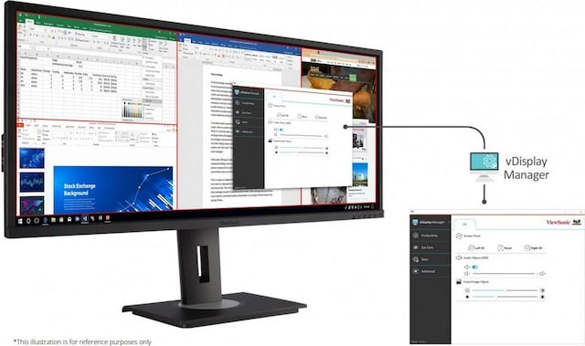 ViewSonic multitasking