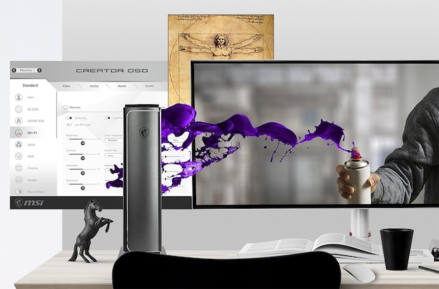 MSI Creator CP100X desktop MSI Creator CP100X desktop