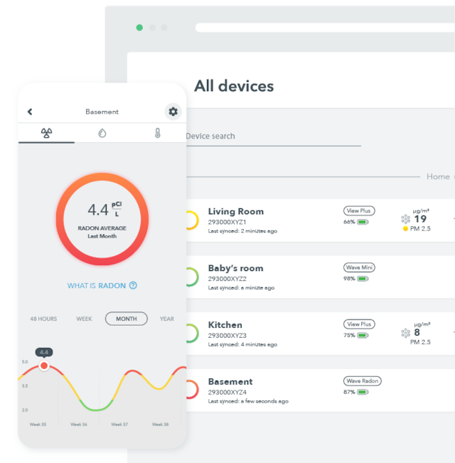 Airthings View Radon Sensor Airthings View Radon Sensor