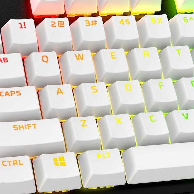 Keycaps white