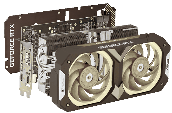 noctua 3080-kort demontert noctua 3080-kort demontert
