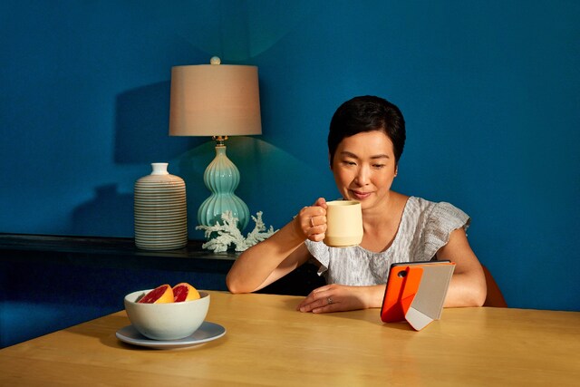 Kobo Clara 2E Sleepcover har innebygd stativ Kobo Clara 2E Sleepcover har innebygd stativ