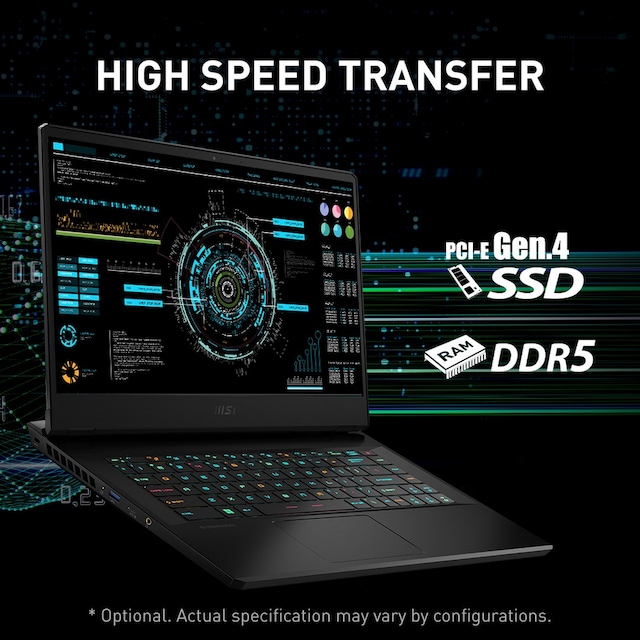 MSI GP66 Vector 15,6" gaminglaptop