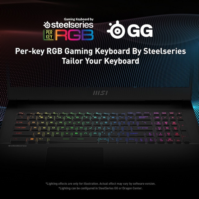 MSI GP66 Vector 15,6" gaminglaptop