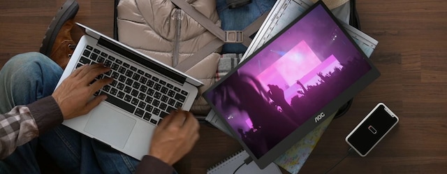 AOC 16" portabel monitor 16T2