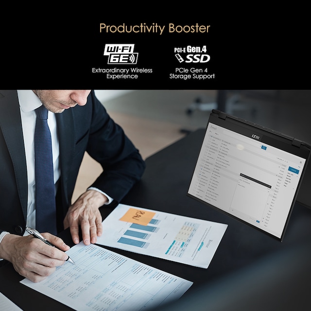 MSI Summit E16 Flip Evo 16" touch laptop