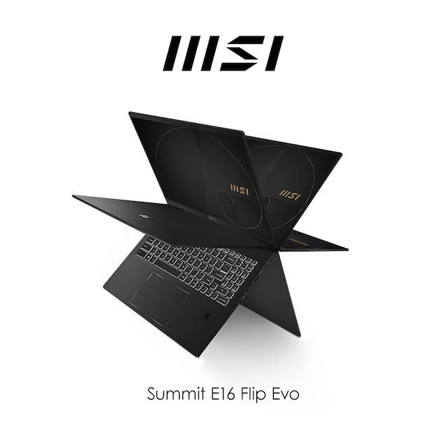 MSI Summit E16 Flip Evo 16" touch laptop