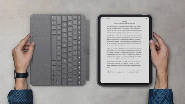 Ferdig med skrivingen? Da fjerner du bare tastaturet Ferdig med skrivingen? Da fjerner du bare tastaturet