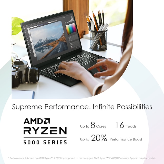 MSI Modern 15,6" FHD-laptop MSI Modern 15,6" FHD-laptop