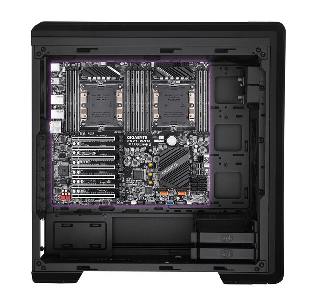 To CPU-hovedkort støttes