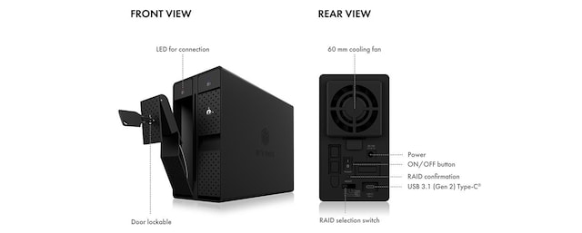 Icy Box Raid-kabinett Icy Box Raid-kabinett