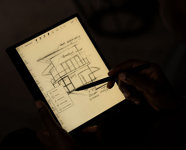 Frontlys på skjermen Frontlys på skjermen