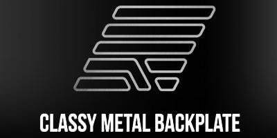 stilig bakplate i metall stilig bakplate i metall