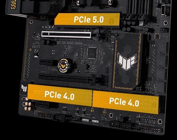 Støtte for PCIe 5.0 Støtte for PCIe 5.0