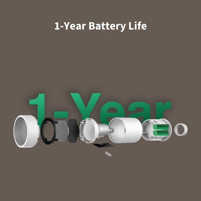 1 års batteritid 1 års batteritid