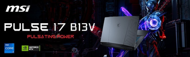 MSI Pulse 17 17,3" gaminglaptop