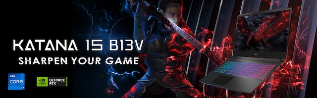 MSI Katana 17 17,3" gaminglaptop MSI Katana 17 17,3" gaminglaptop