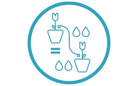 Jevn og pålitelig vanning Jevn og pålitelig vanning