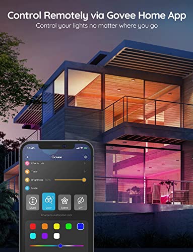 Fjernstyr via Govee Home-appen