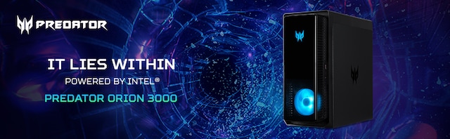 Acer Predator Orion 3 PO3-640 gaming desktop Acer Predator Orion 3 PO3-640 gaming desktop