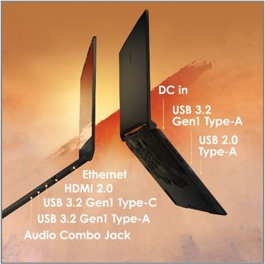 MSI GF66 Katana 15,6" FHD gaming-laptop MSI GF66 Katana 15,6" FHD gaming-laptop