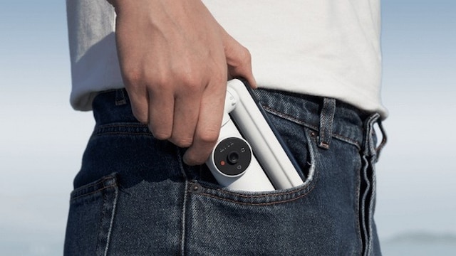 Sammenleggbar og bærbar