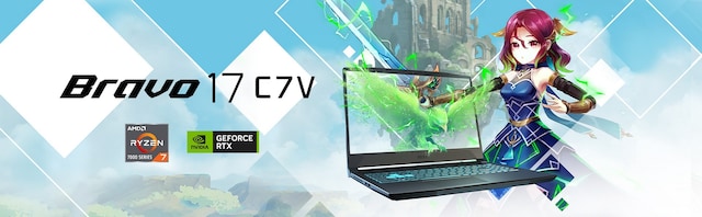 MSI Bravo 17" FHD 17,3 Hz gaminglaptop