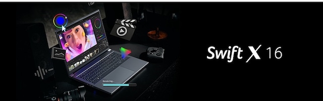 Acer Swift X SFX16-61G 16" WQXGA Acer Swift X SFX16-61G 16" WQXGA