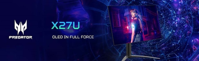 Acer 27" gaming monitor Predator X27U