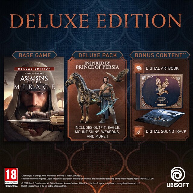 Assassins Creed Mirage Deluxe Assassins Creed Mirage Deluxe