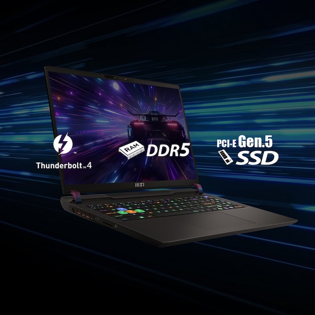 MSI Vector GP68HX 16" gaminglaptop