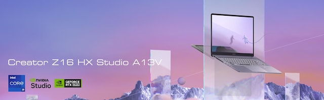 MSI Creator Z16 HX Studio 16" QHD arbeidsstasjon