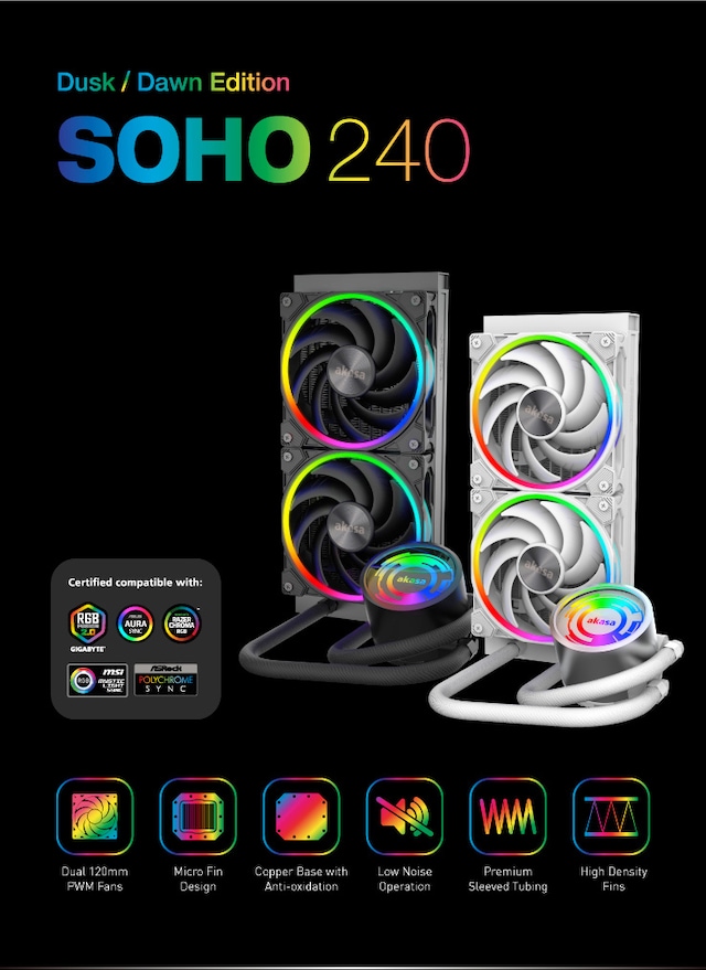 Akasa SOHO 240 Dusk/Dawn