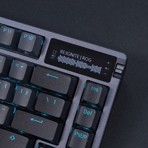 ASUS ROG Azoth lydvisualiseringer ASUS ROG Azoth lydvisualiseringer