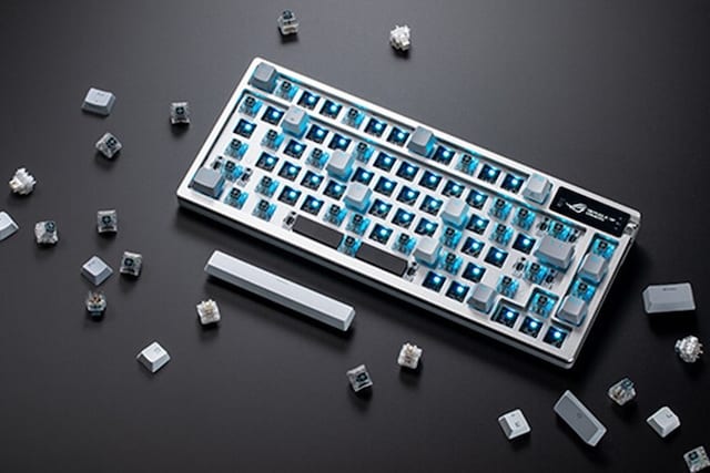 ASUS ROG Azoth hot swap ASUS ROG Azoth hot swap