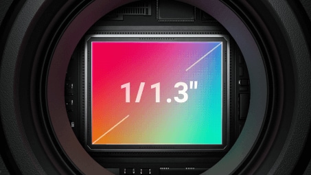 1/1,3" sensor 1/1,3" sensor