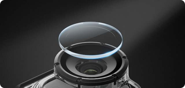 Superklare optiske glasslinser. Superklare optiske glasslinser.