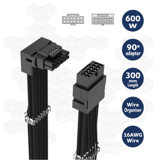 Akasa G-Nexus PX16 skjøtekabel